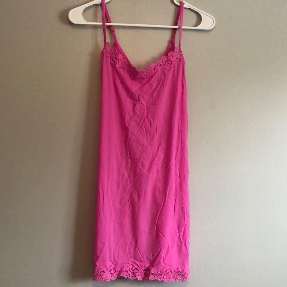 SKIMS Fits Everybody Dress, Neon Orchid, size M, NWOT - Picture 2 of 8